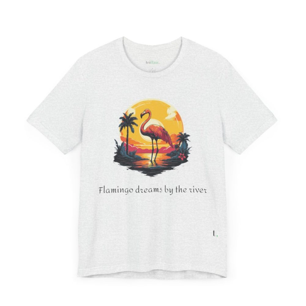 Flamingo Sunset – Unisex T-shirt