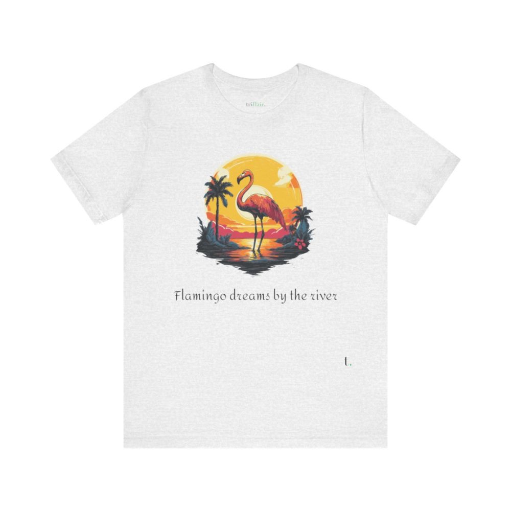 Flamingo Sunset – Unisex T-shirt