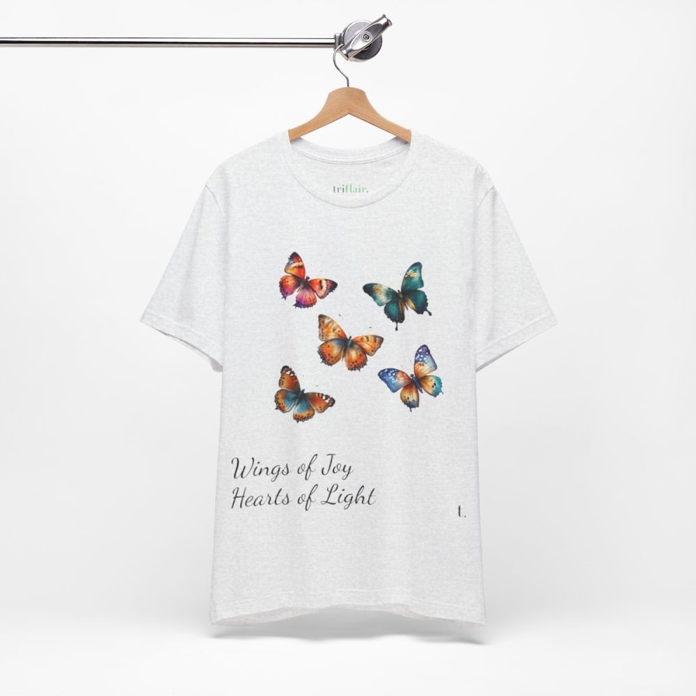 Colorful Watercolor Butterflies – Unisex T-shirt