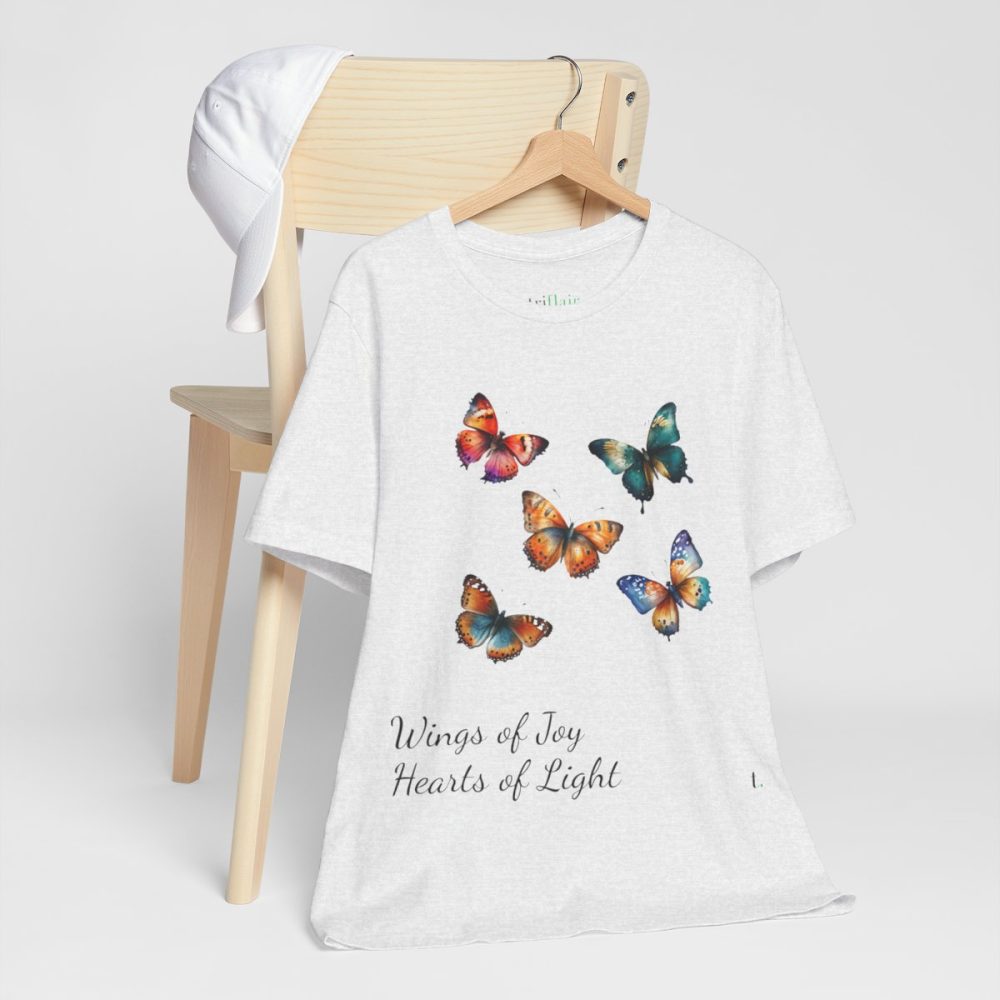 Colorful Watercolor Butterflies – Unisex T-shirt