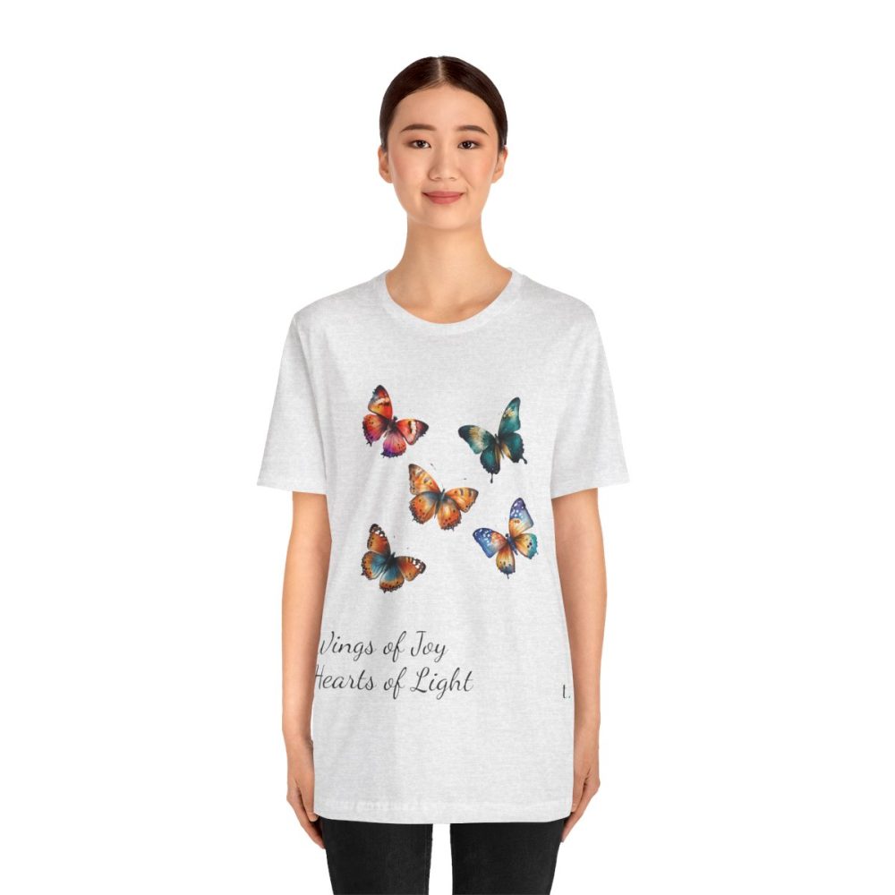 Colorful Watercolor Butterflies – Unisex T-shirt