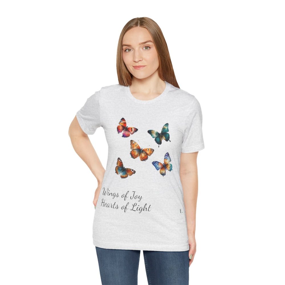 Colorful Watercolor Butterflies – Unisex T-shirt