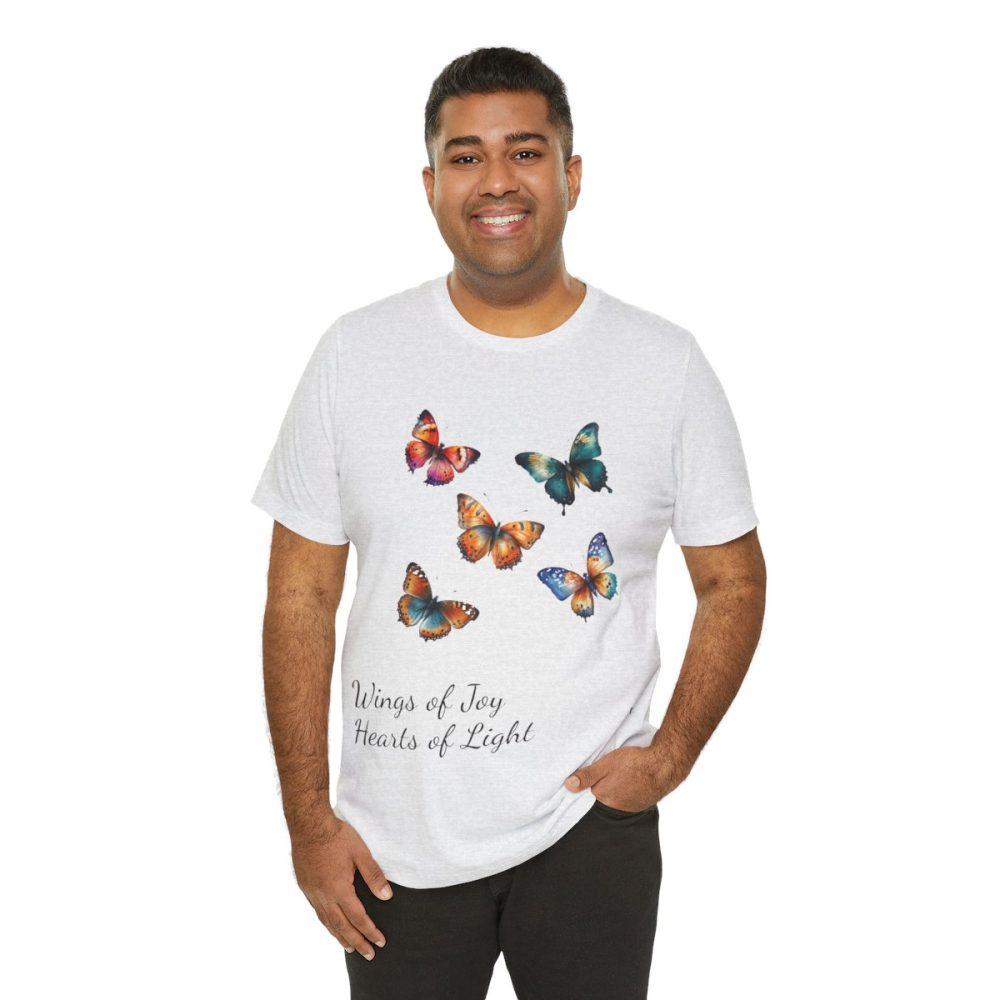 Colorful Watercolor Butterflies – Unisex T-shirt