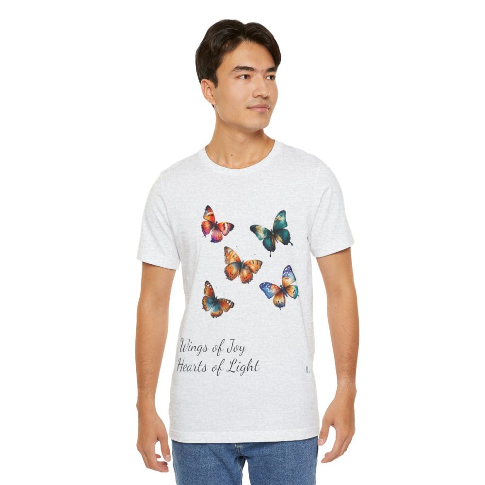 Colorful Watercolor Butterflies – Unisex T-shirt