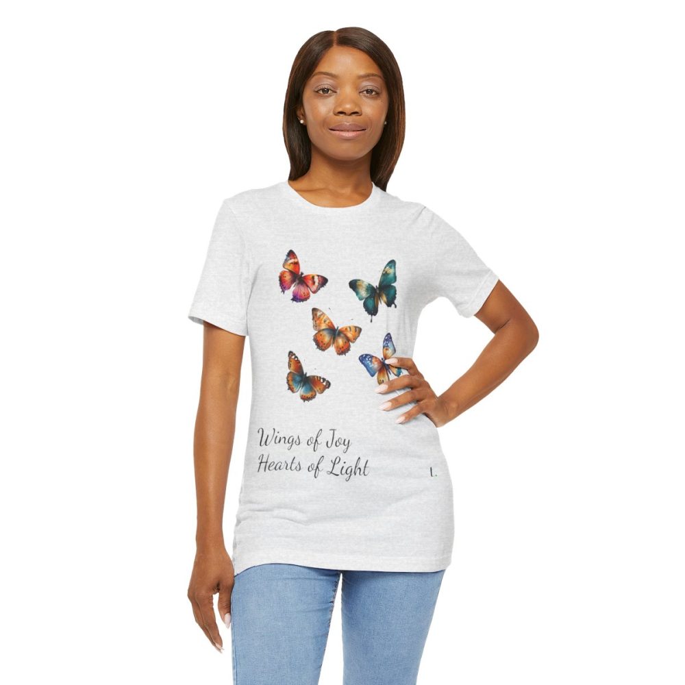 Colorful Watercolor Butterflies – Unisex T-shirt