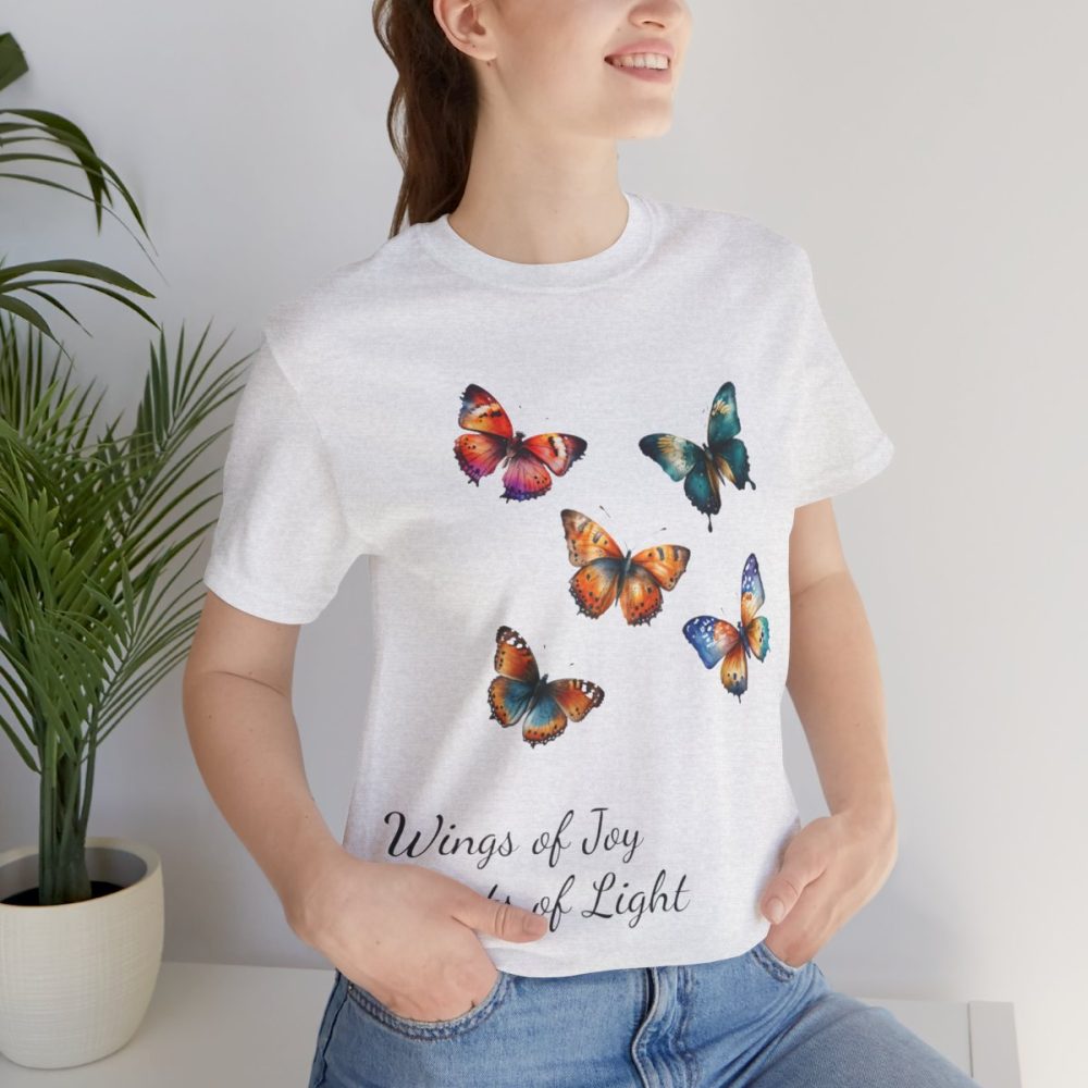 Colorful Watercolor Butterflies – Unisex T-shirt