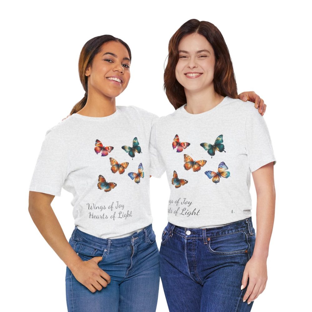 Colorful Watercolor Butterflies – Unisex T-shirt