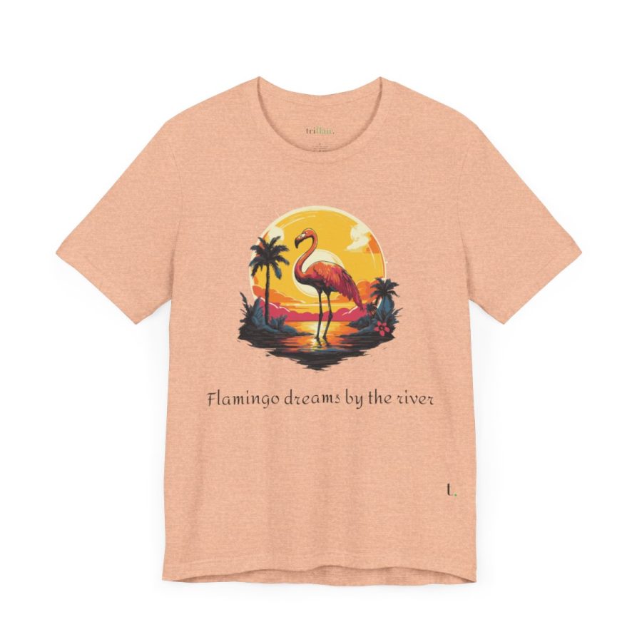 Flamingo Sunset – Unisex T-shirt