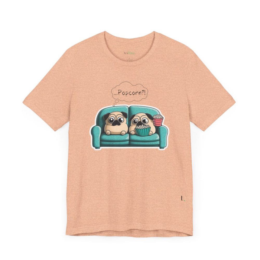 Pug Movie Night  – Unisex T-shirt