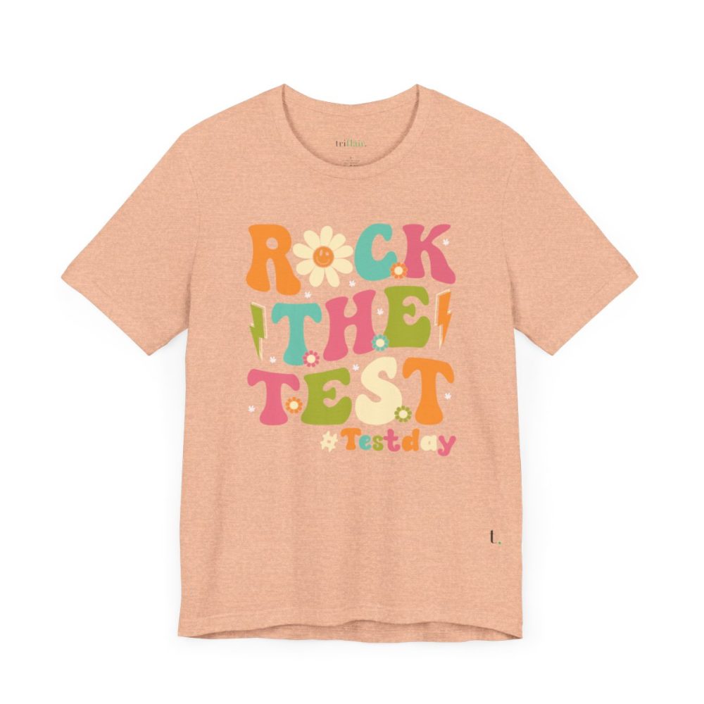 Groovy Rock the Test Unisex T-shirt