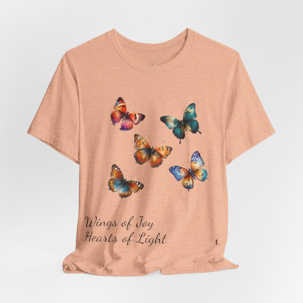 Colorful Watercolor Butterflies – Unisex T-shirt