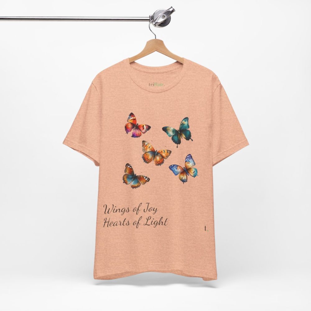 Colorful Watercolor Butterflies – Unisex T-shirt