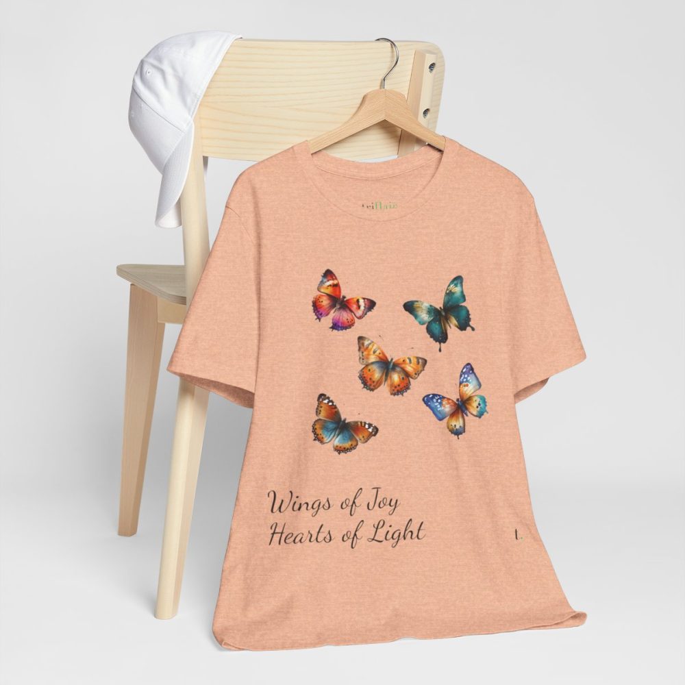 Colorful Watercolor Butterflies – Unisex T-shirt