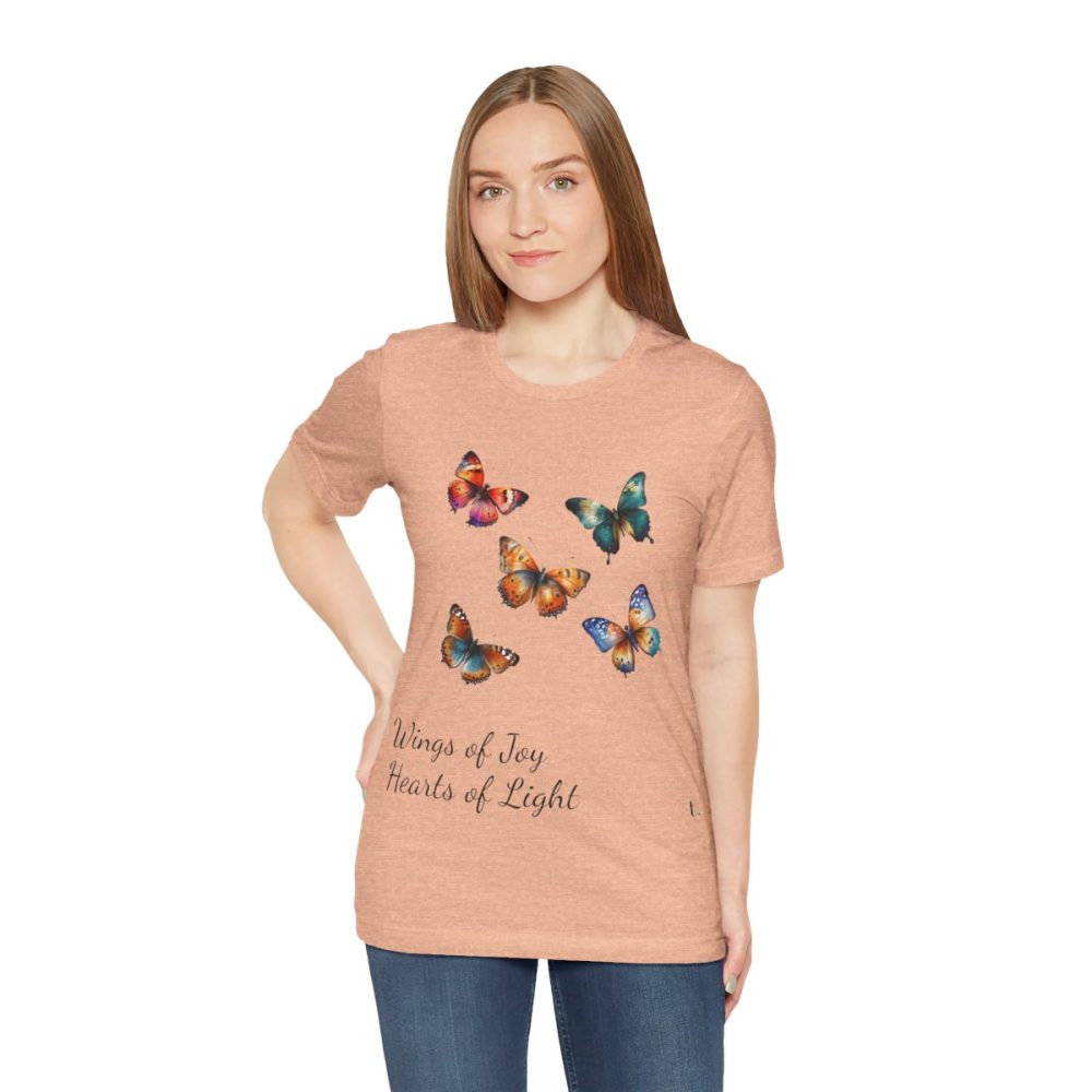 Colorful Watercolor Butterflies – Unisex T-shirt