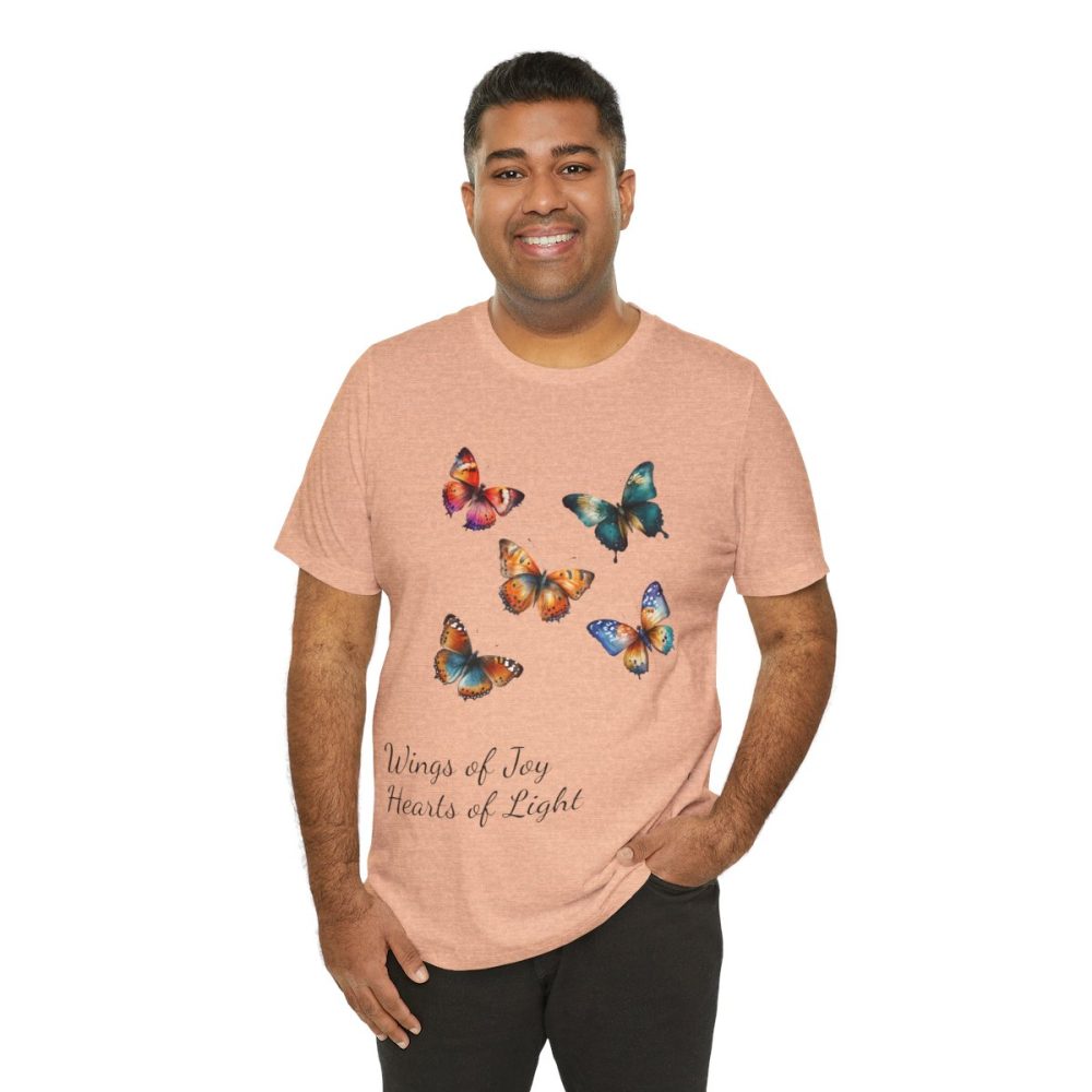 Colorful Watercolor Butterflies – Unisex T-shirt