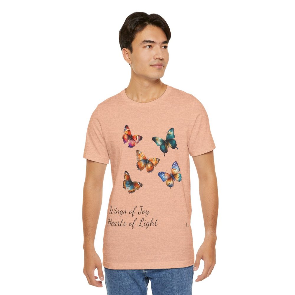 Colorful Watercolor Butterflies – Unisex T-shirt