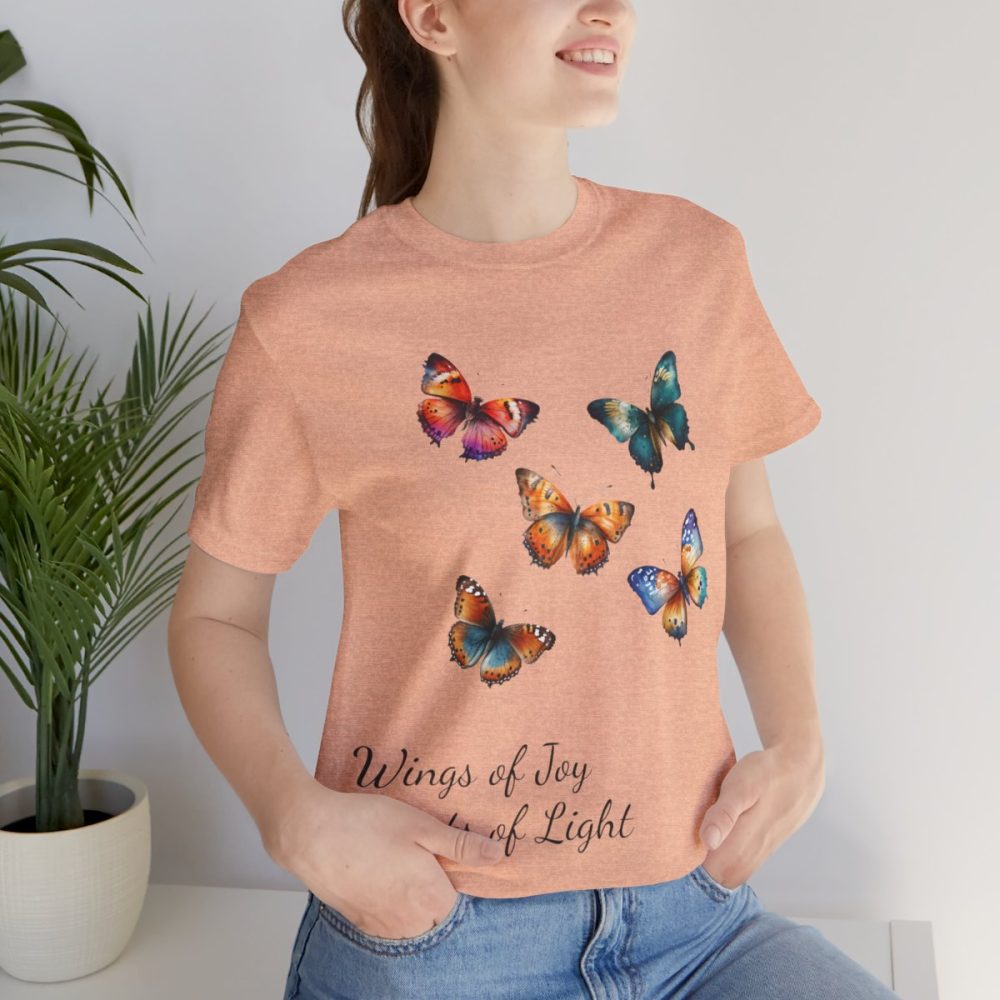 Colorful Watercolor Butterflies – Unisex T-shirt