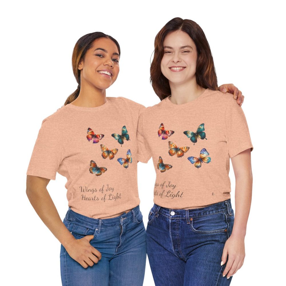 Colorful Watercolor Butterflies – Unisex T-shirt