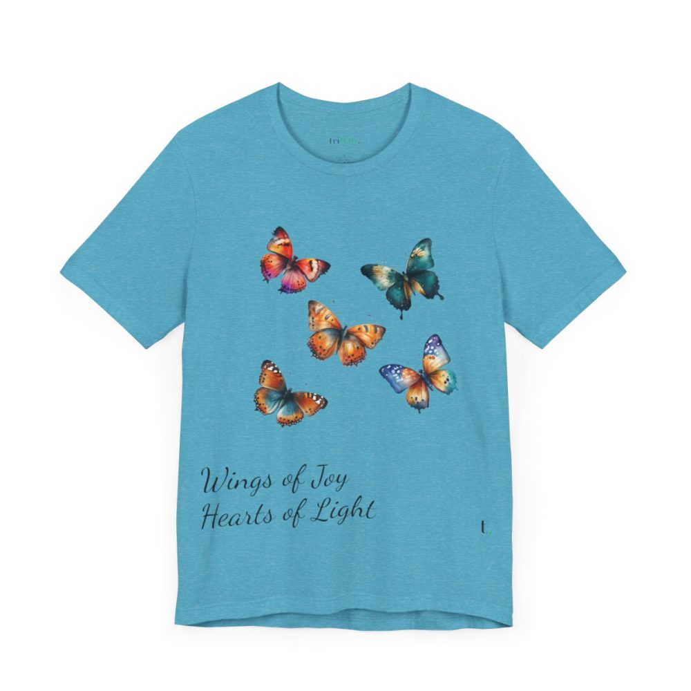 Colorful Watercolor Butterflies – Unisex T-shirt