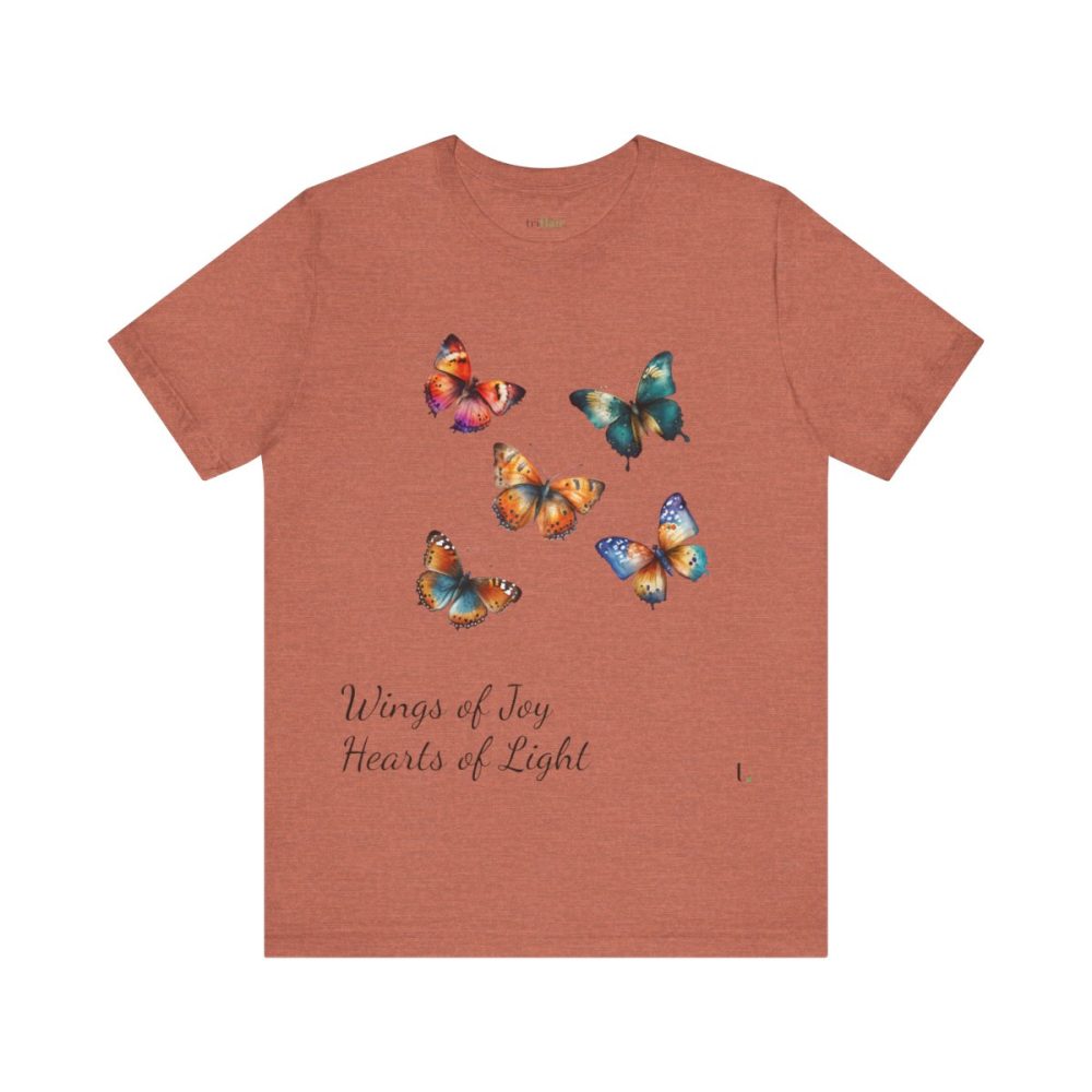 Colorful Watercolor Butterflies – Unisex T-shirt