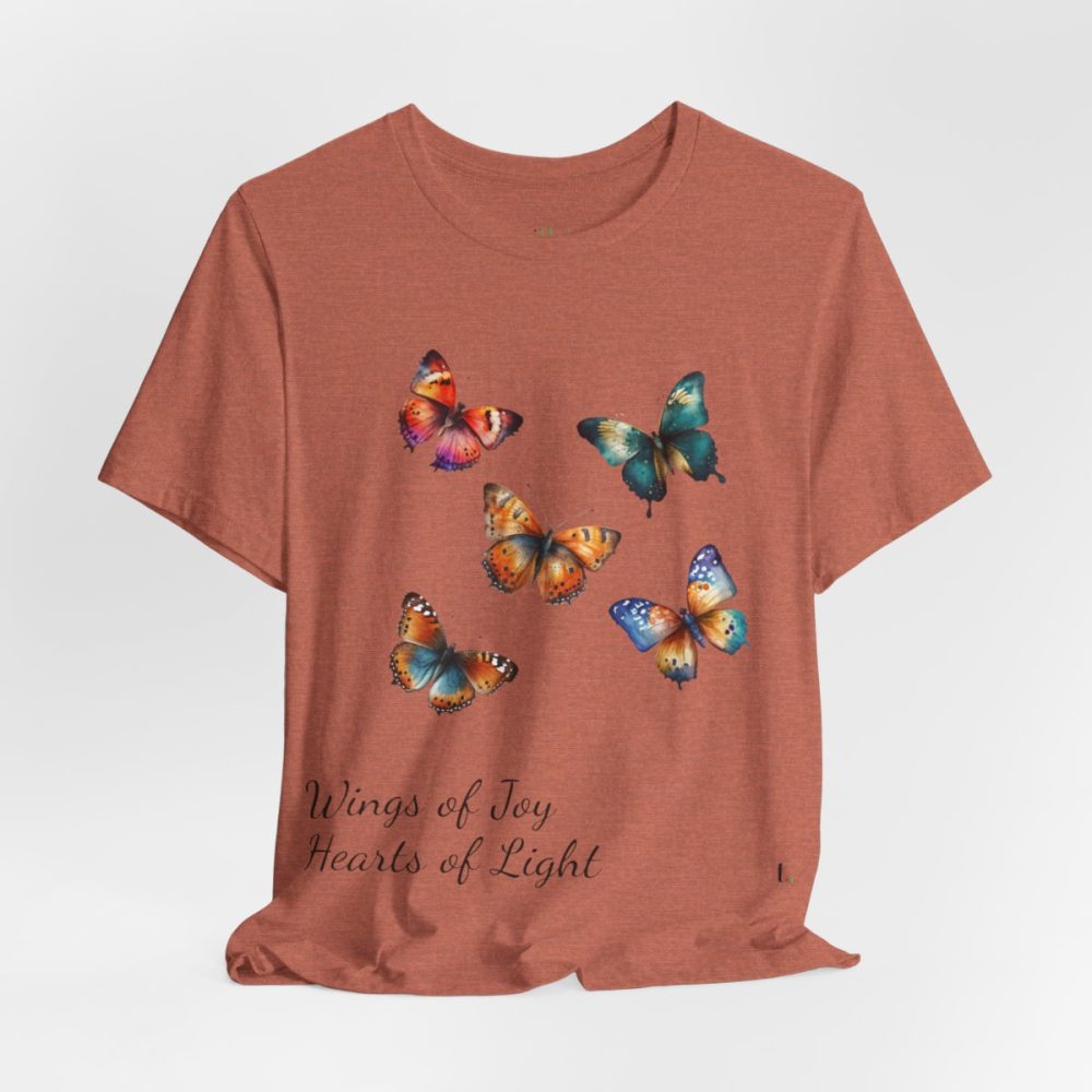 Colorful Watercolor Butterflies – Unisex T-shirt