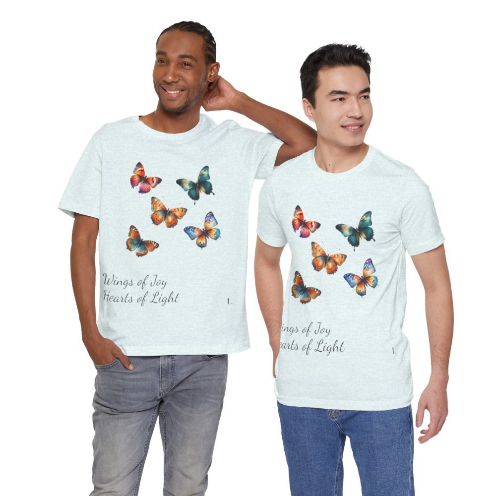 Colorful Watercolor Butterflies – Unisex T-shirt