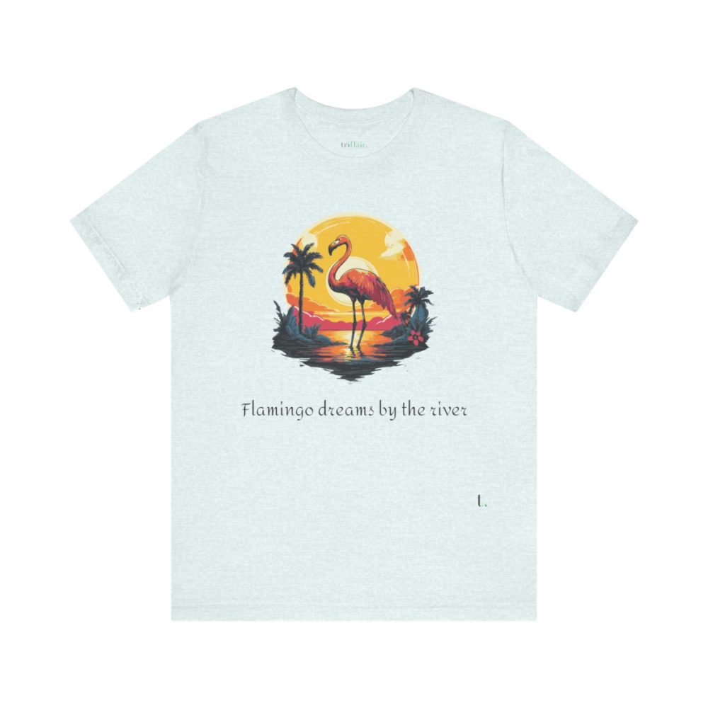 Flamingo Sunset – Unisex T-shirt