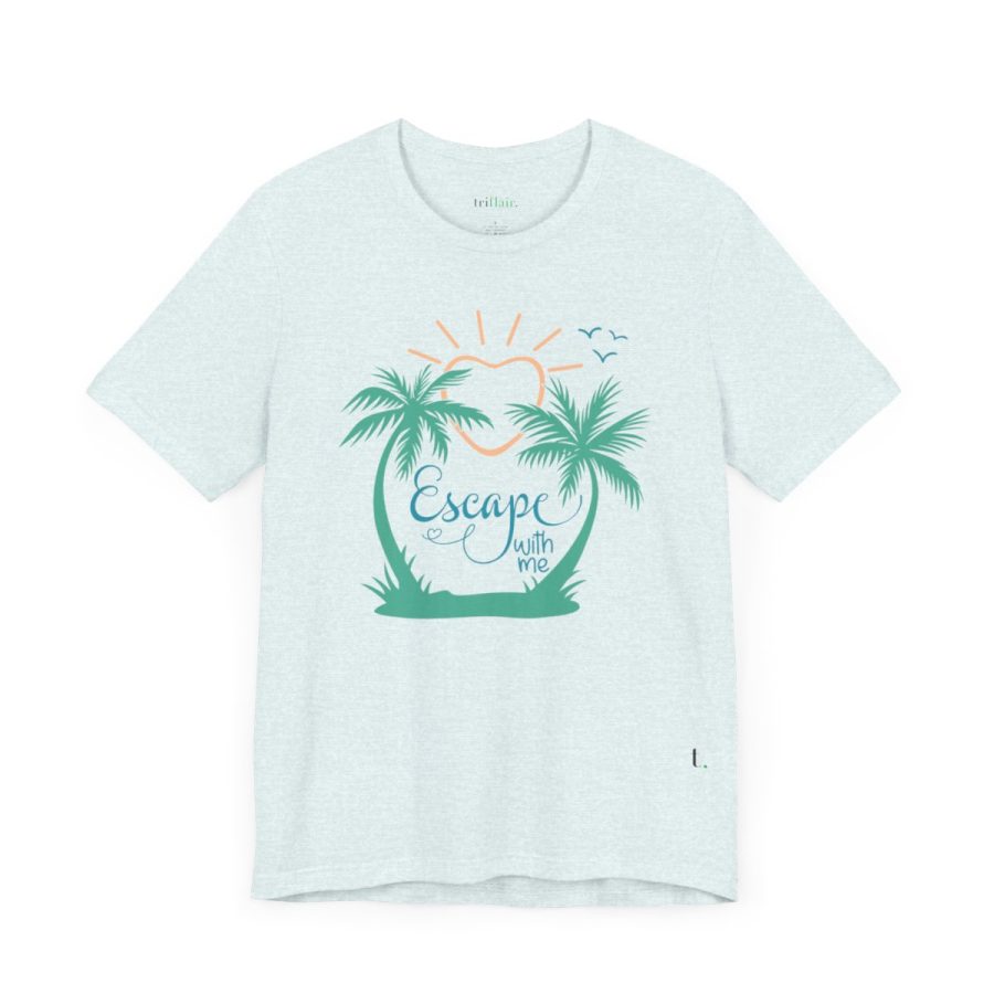 Escape with Me Beach Unisex T-shirt