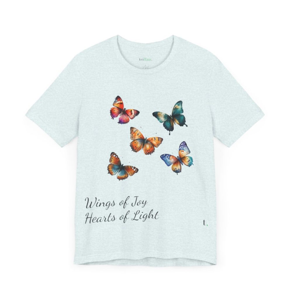 Colorful Watercolor Butterflies – Unisex T-shirt