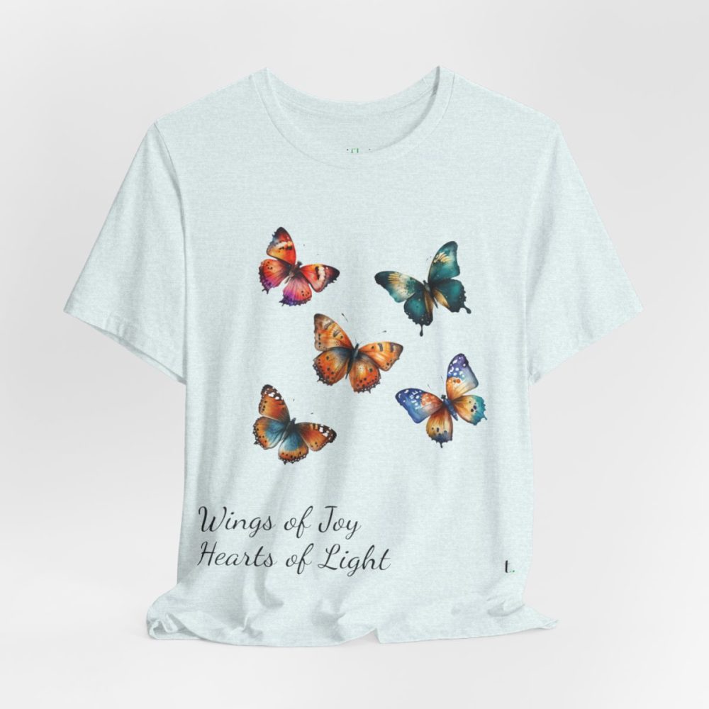 Colorful Watercolor Butterflies – Unisex T-shirt