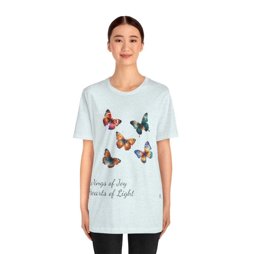 Colorful Watercolor Butterflies – Unisex T-shirt