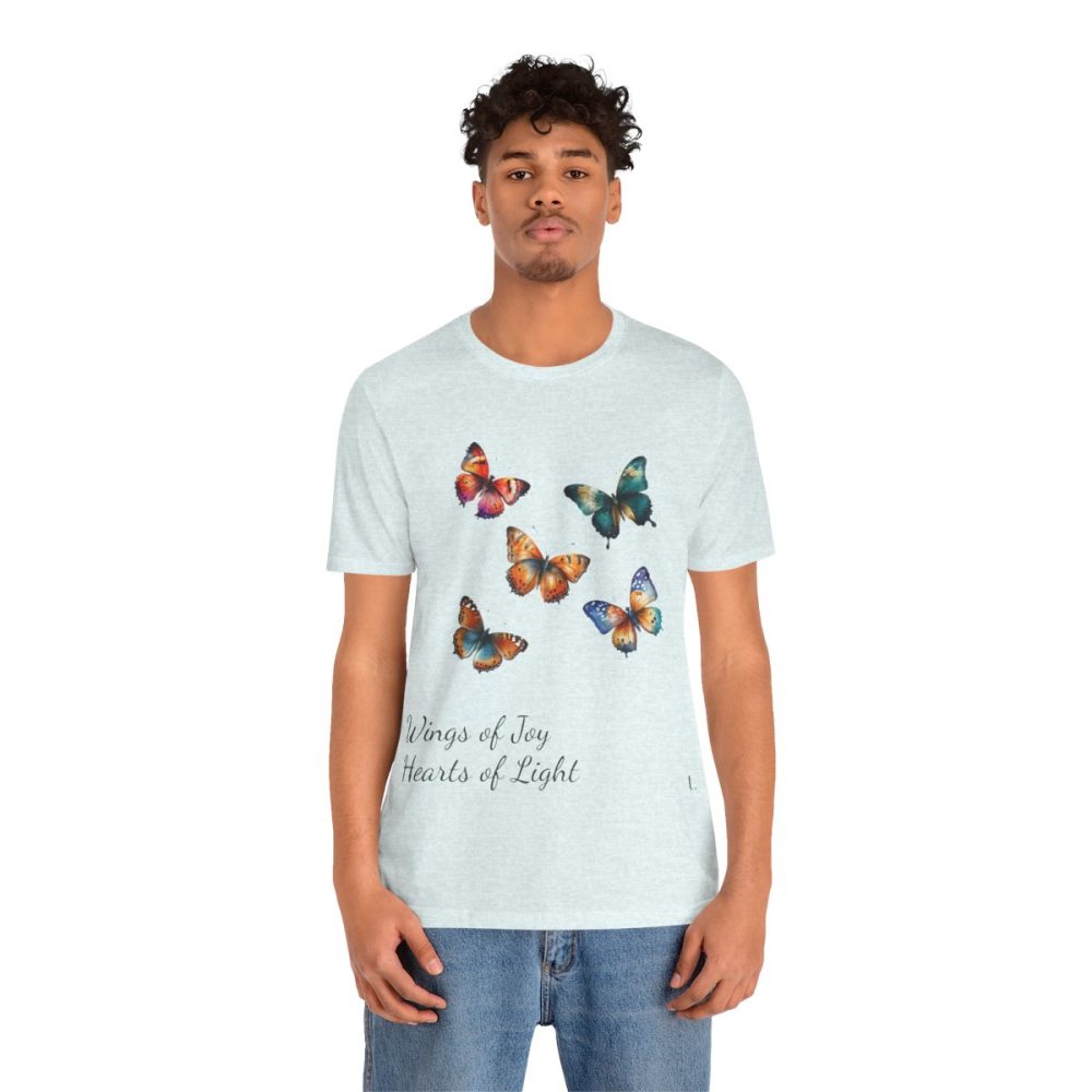 Colorful Watercolor Butterflies – Unisex T-shirt