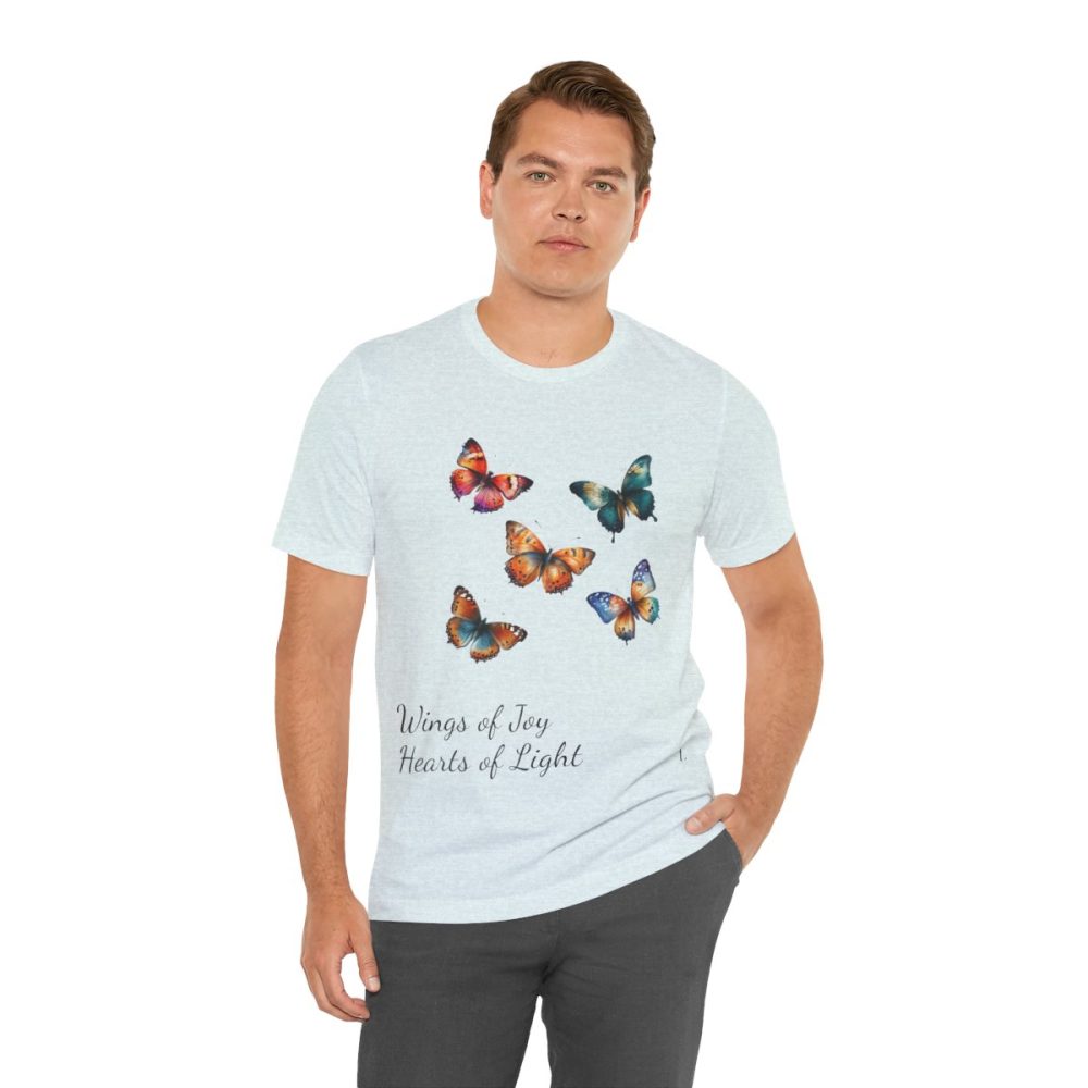 Colorful Watercolor Butterflies – Unisex T-shirt