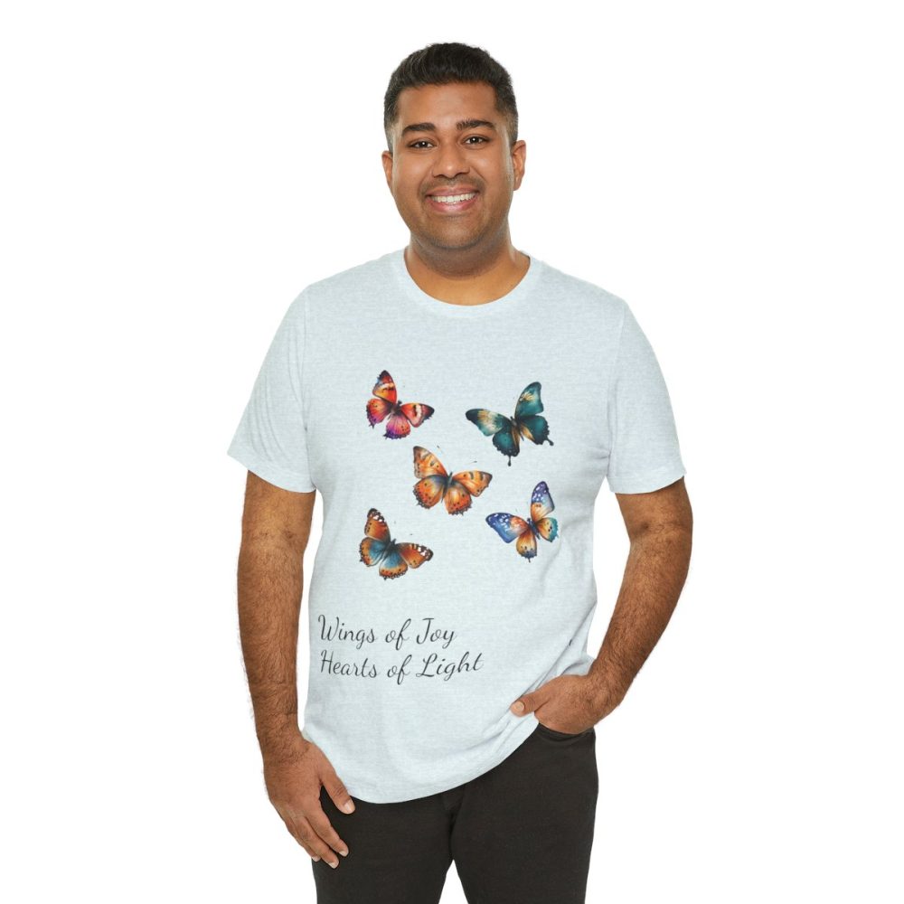 Colorful Watercolor Butterflies – Unisex T-shirt