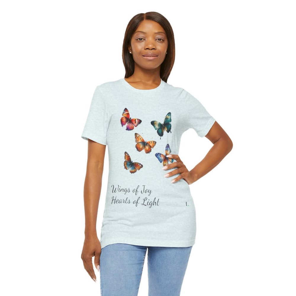 Colorful Watercolor Butterflies – Unisex T-shirt