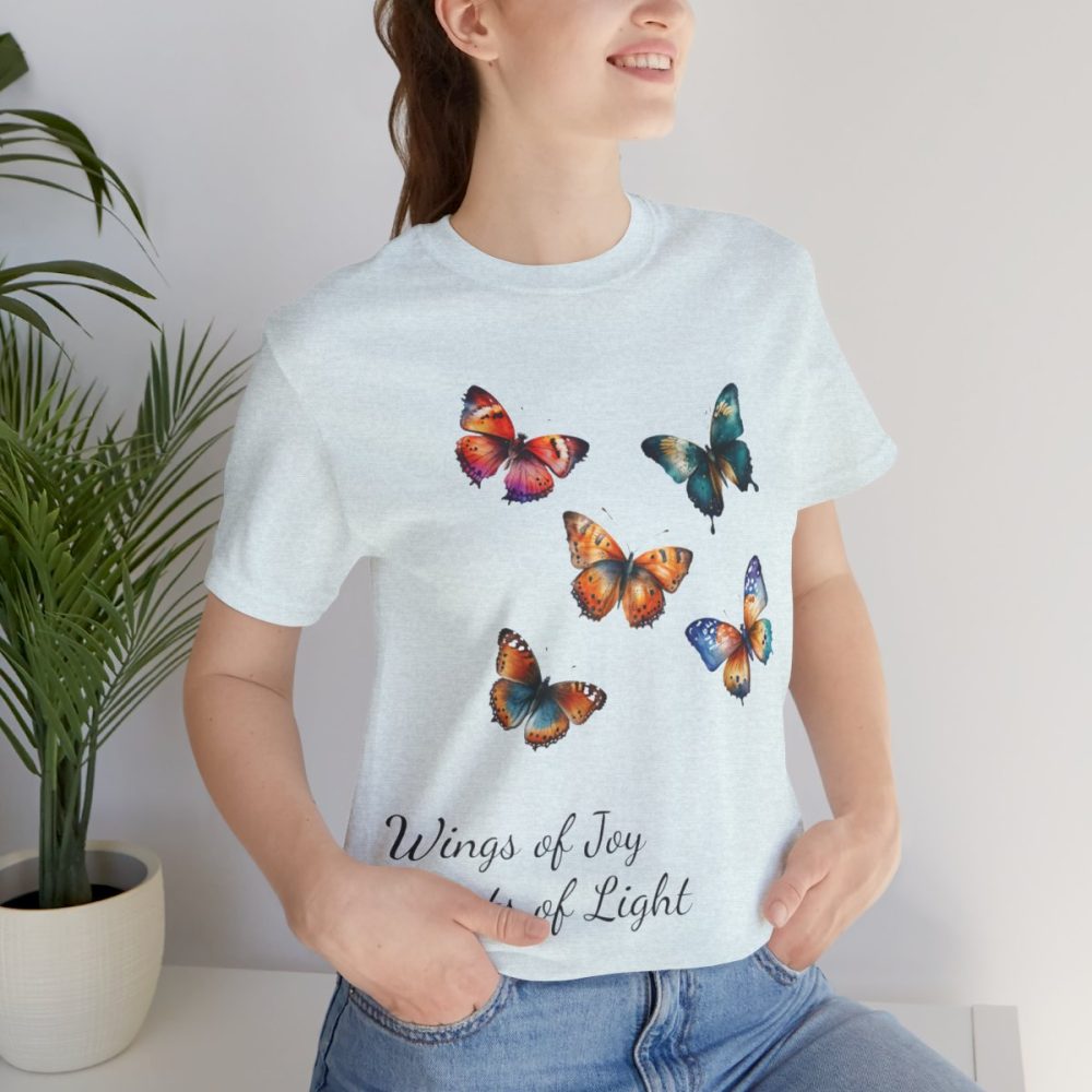 Colorful Watercolor Butterflies – Unisex T-shirt