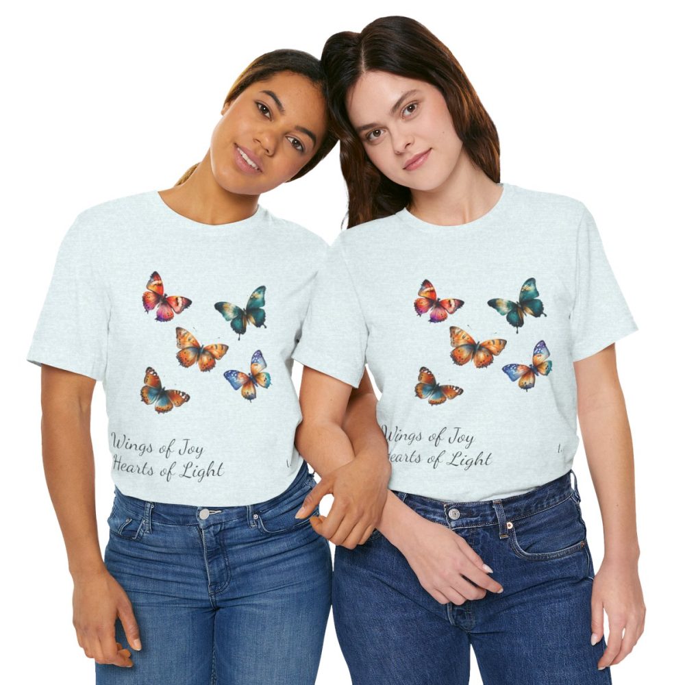 Colorful Watercolor Butterflies – Unisex T-shirt