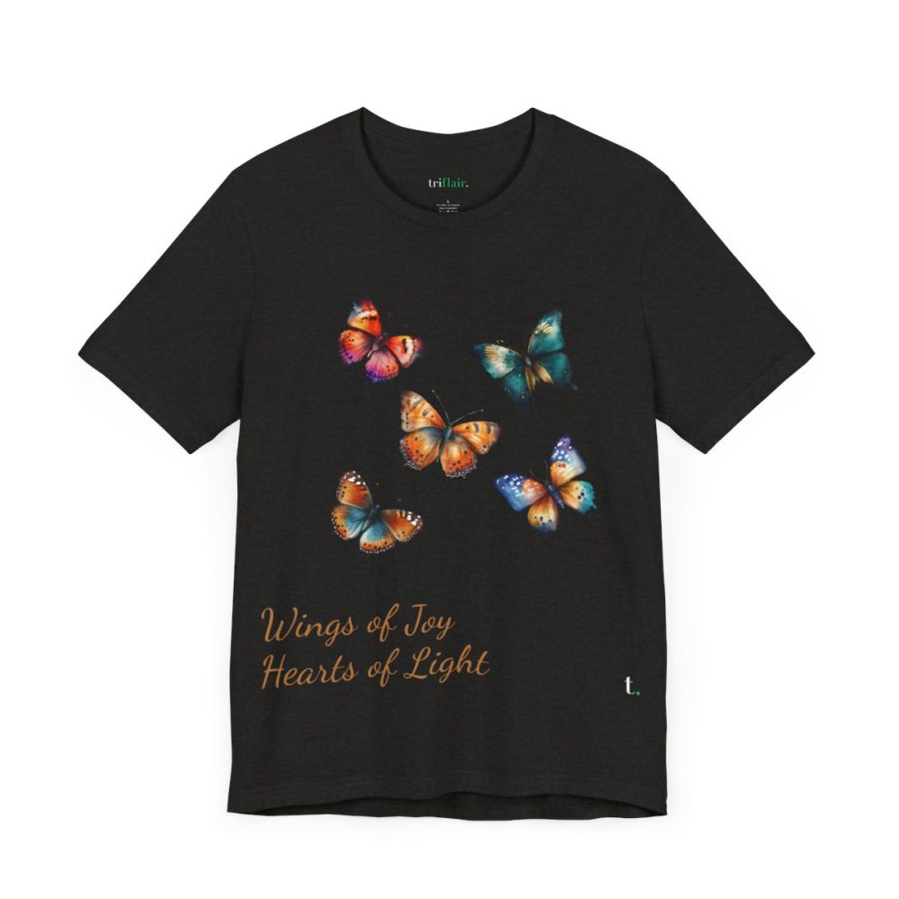 Colorful Watercolor Butterflies – Unisex T-shirt