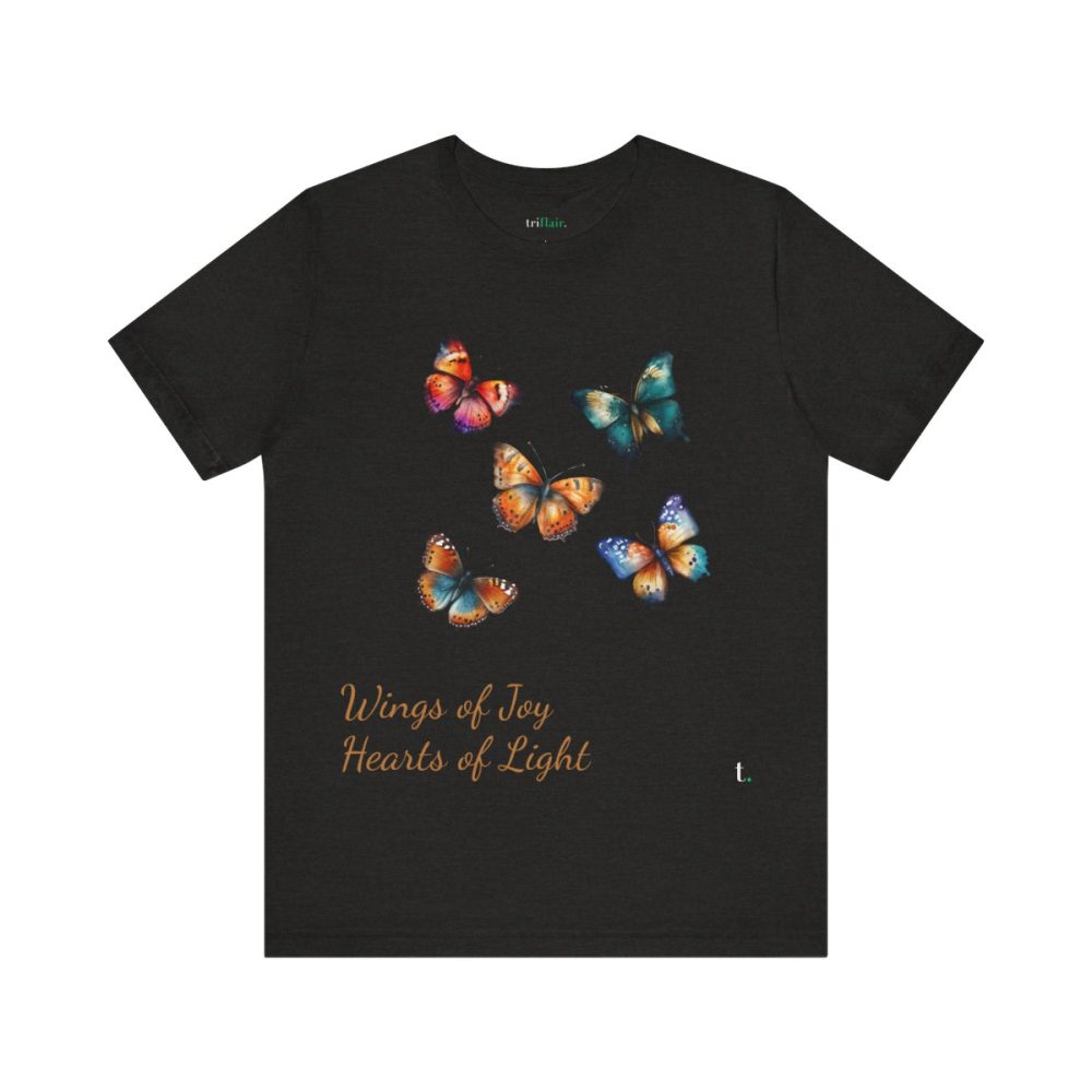 Colorful Watercolor Butterflies – Unisex T-shirt