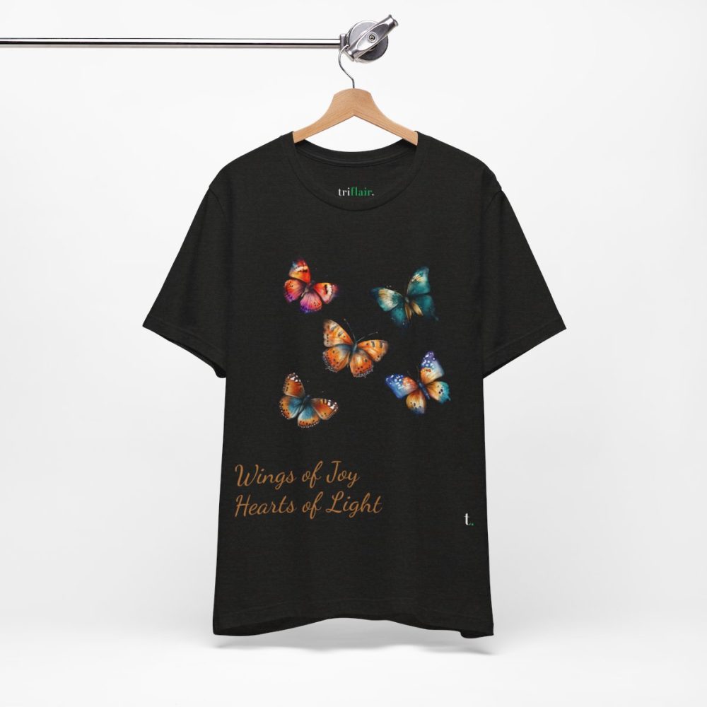 Colorful Watercolor Butterflies – Unisex T-shirt