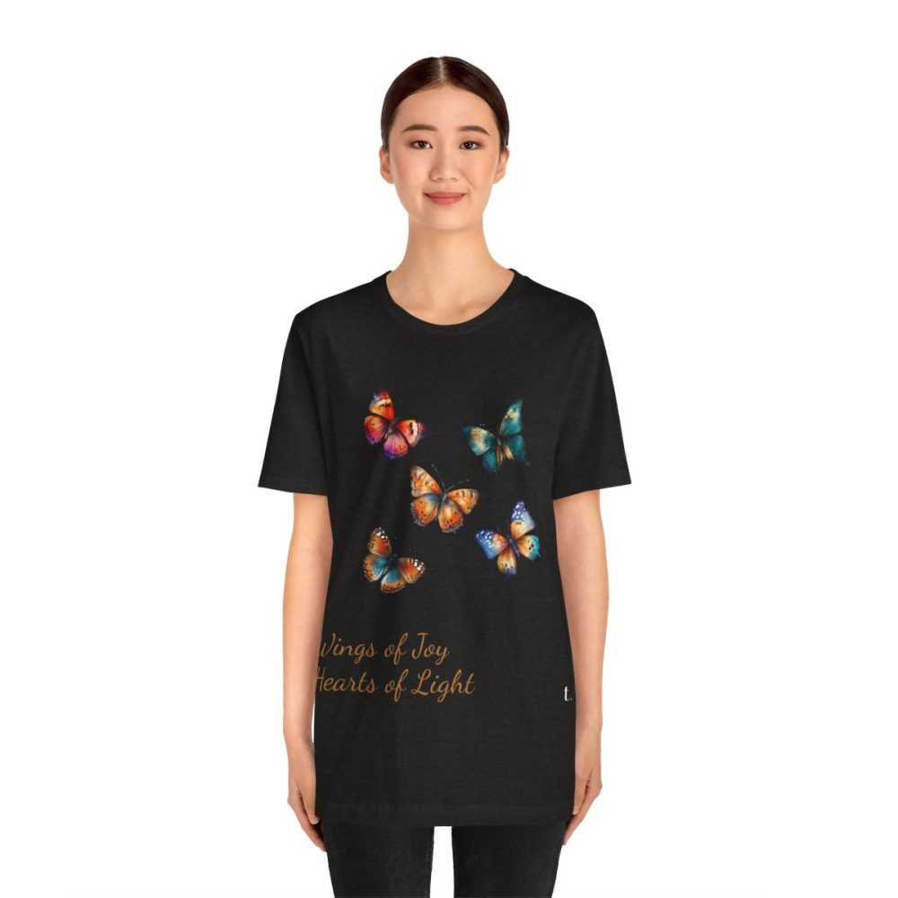 Colorful Watercolor Butterflies – Unisex T-shirt