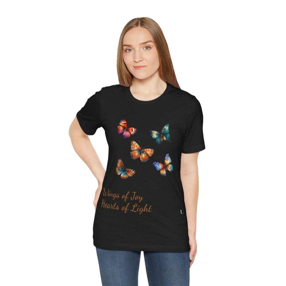 Colorful Watercolor Butterflies – Unisex T-shirt