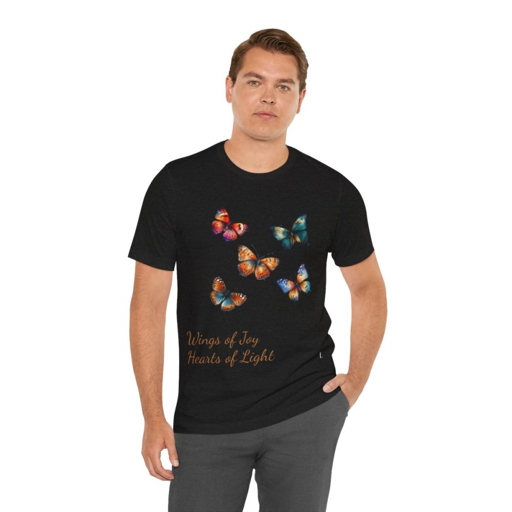 Colorful Watercolor Butterflies – Unisex T-shirt