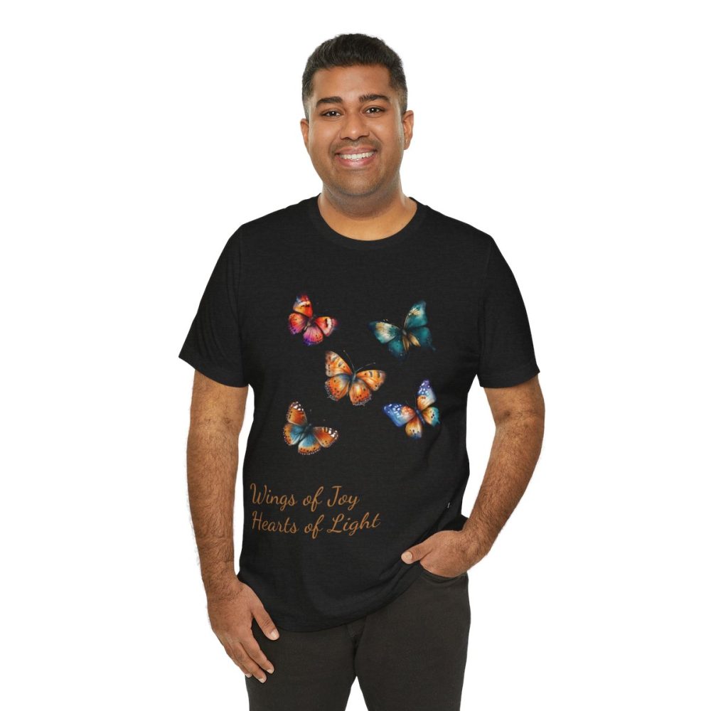 Colorful Watercolor Butterflies – Unisex T-shirt