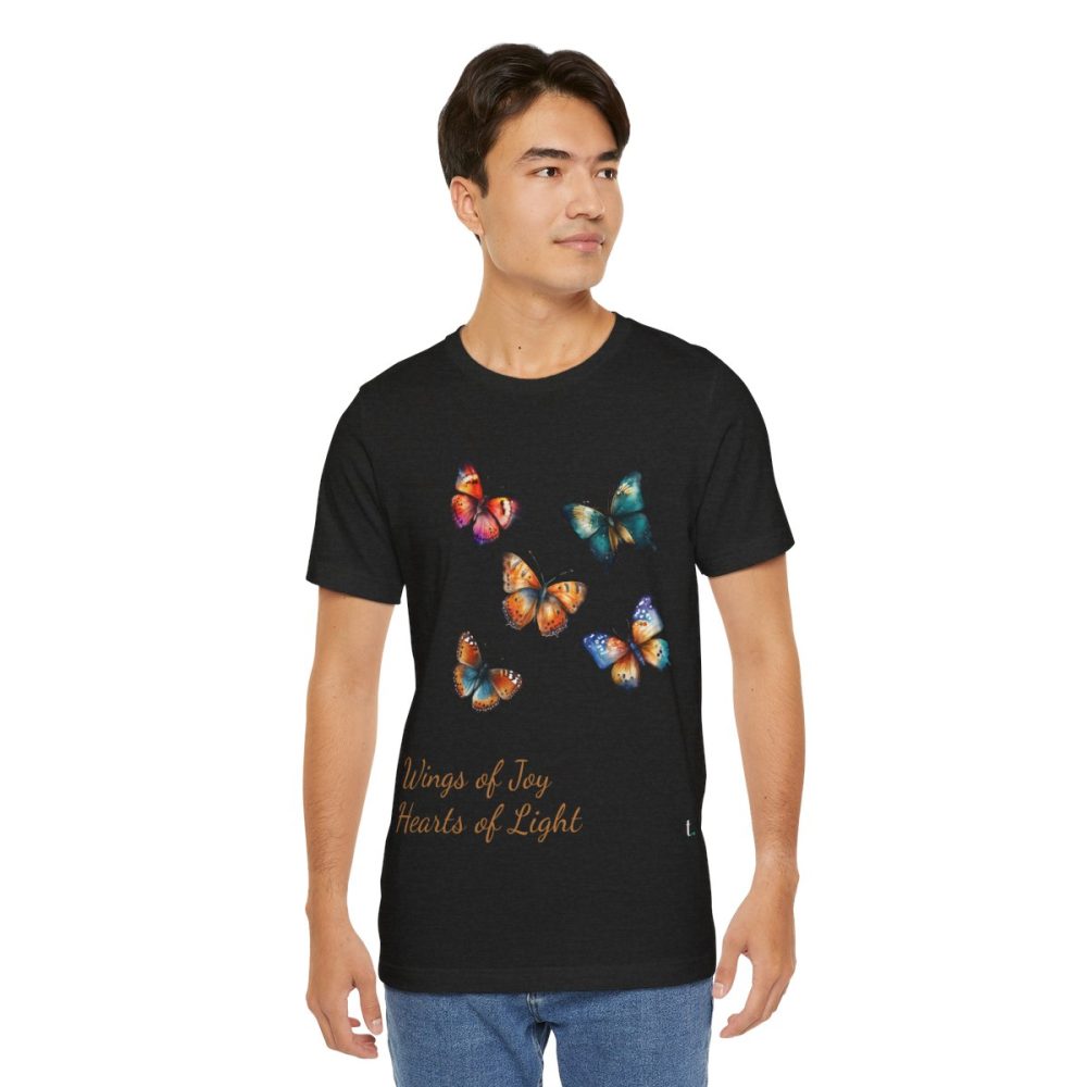 Colorful Watercolor Butterflies – Unisex T-shirt