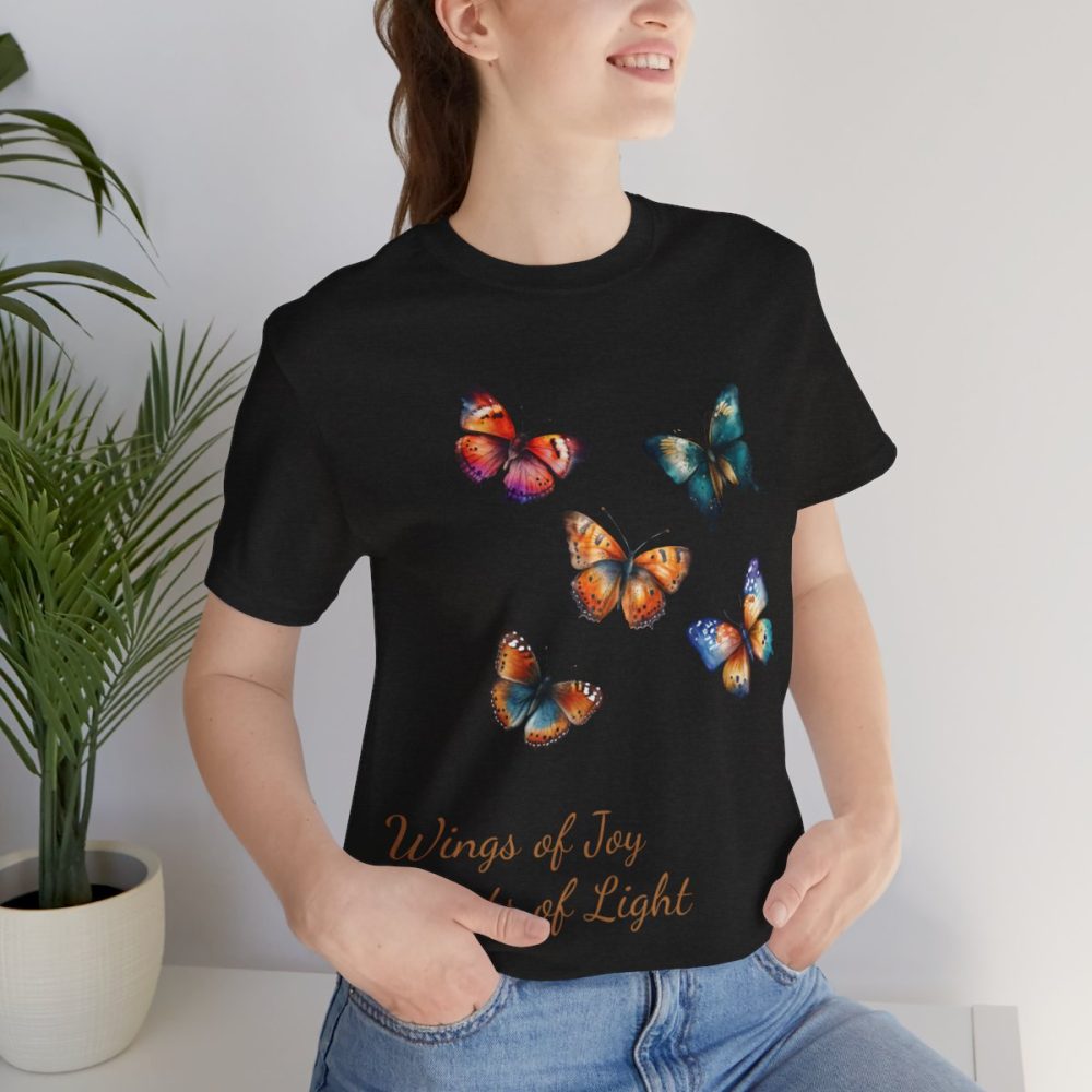 Colorful Watercolor Butterflies – Unisex T-shirt