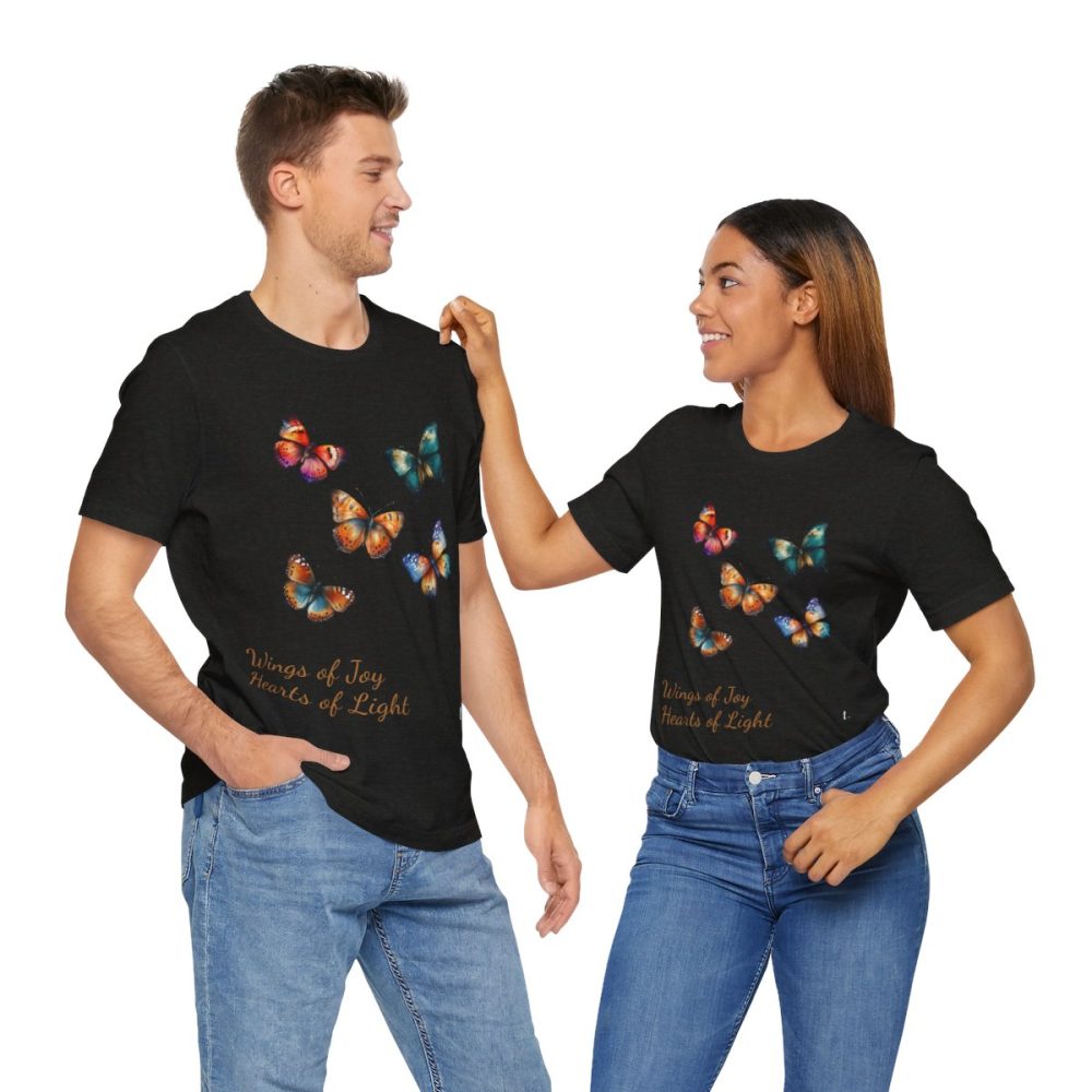 Colorful Watercolor Butterflies – Unisex T-shirt