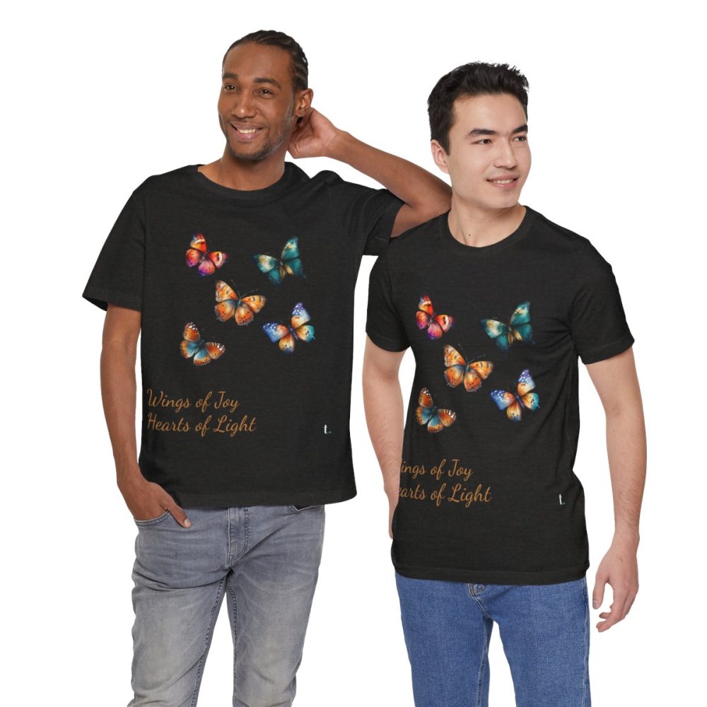 Colorful Watercolor Butterflies – Unisex T-shirt