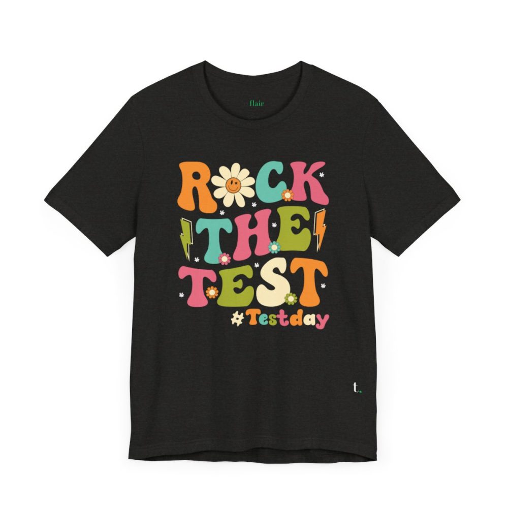 Groovy Rock the Test Unisex T-shirt