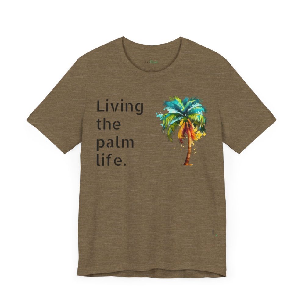 Living The Palm Life – Unisex Palm Tree T-shirt